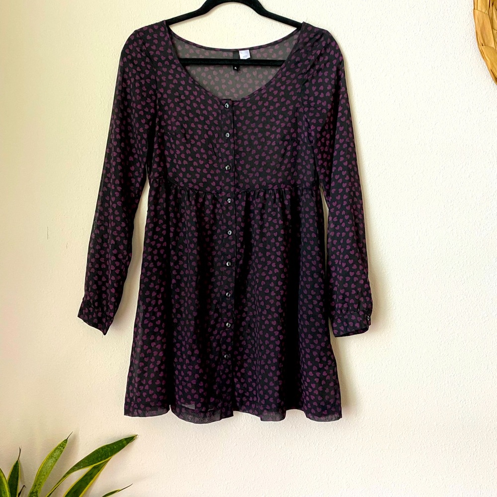H&M sheer size 4 dress